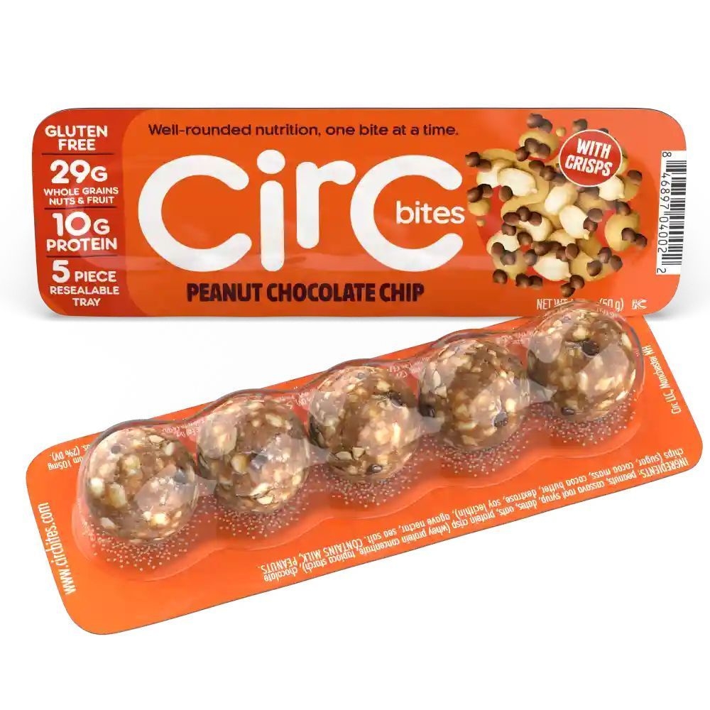 CirC Peanut Chocolate Chip Bites, 1.76 Ounce -- 12 per case