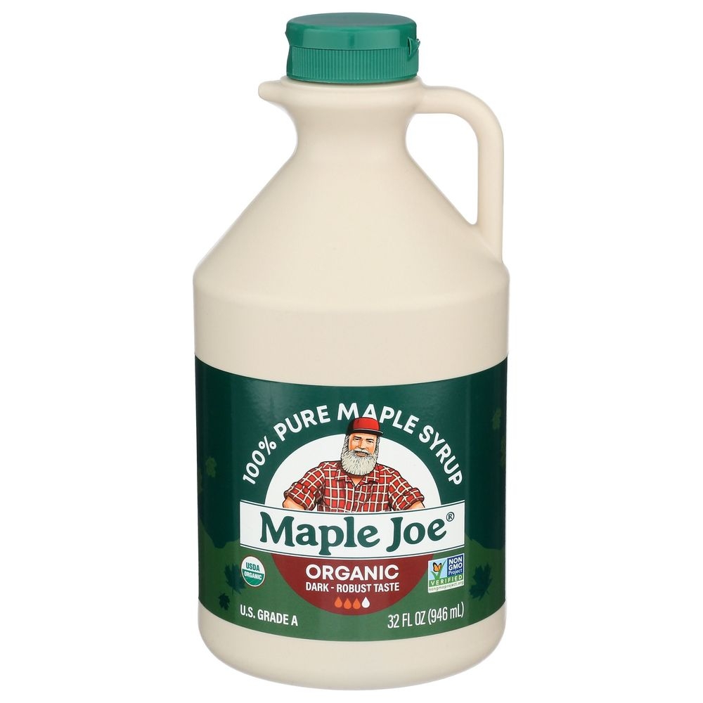 Maple Joe Organic Pure Maple Syrup, 32 Fluid Ounce -- 6 per case