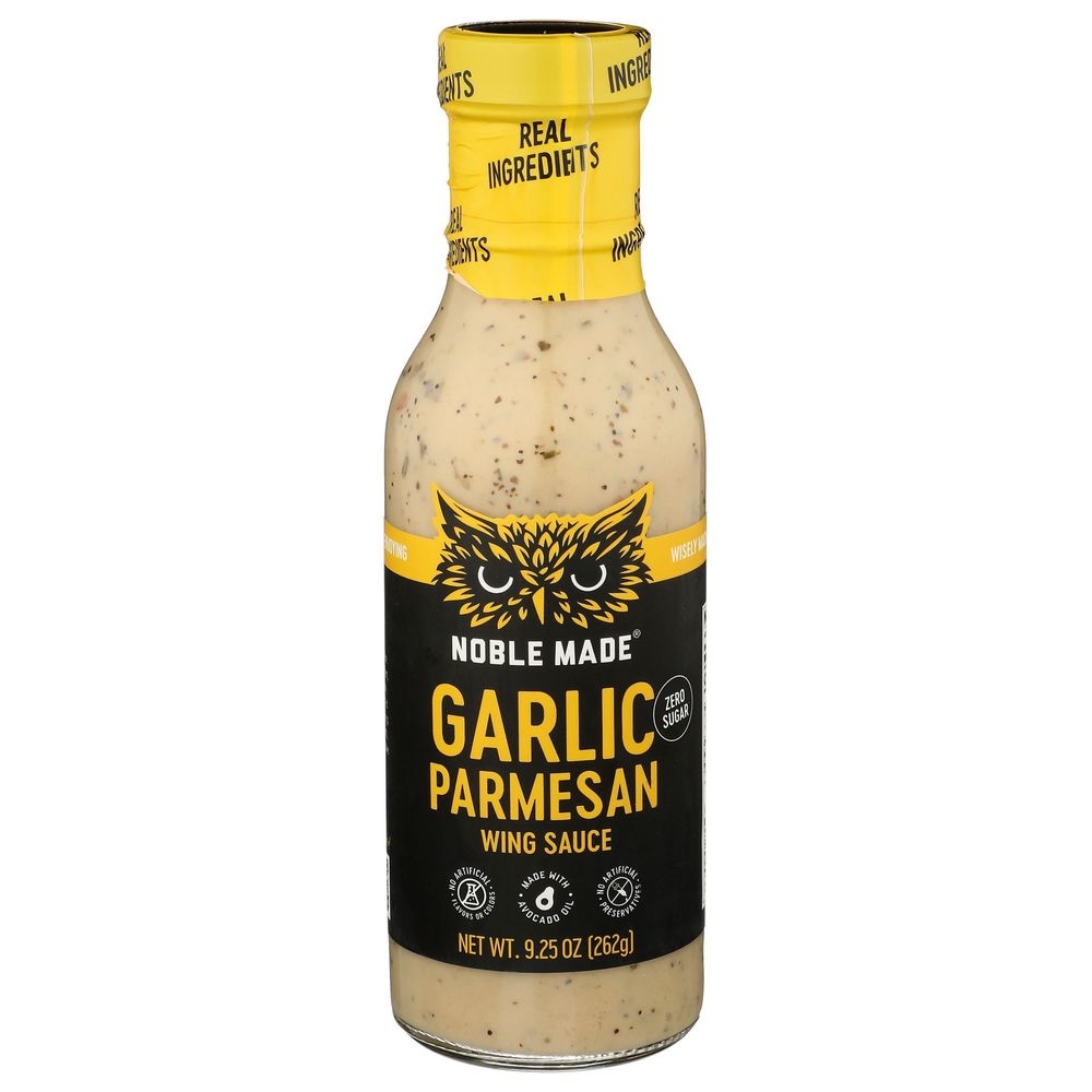 Noble Made Garlic Parmesan Sauce, 9.25 Ounce -- 6 per case