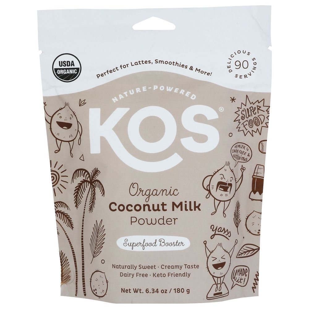 Kos Organic Coconut Milk Powder, 6.3 Ounce