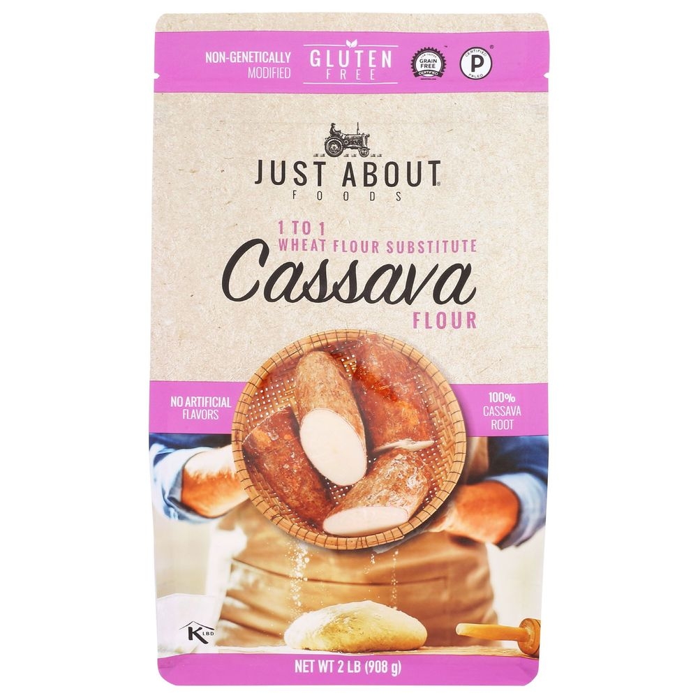 Just About Foods Cassava Flour, 2 Pound -- 4 per case