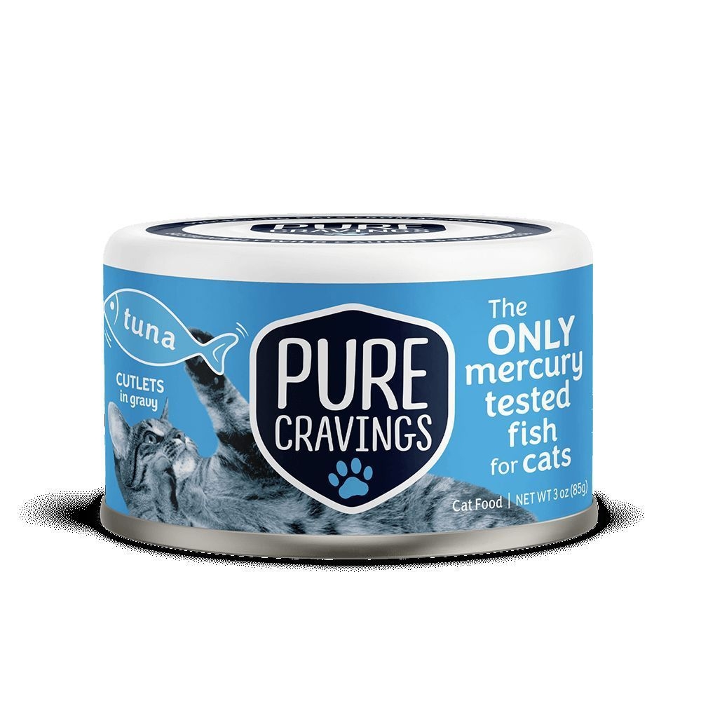 Pure Cravings Tuna Cutlets in Gravy Wet Cat Food, 3 Ounce -- 12 per case