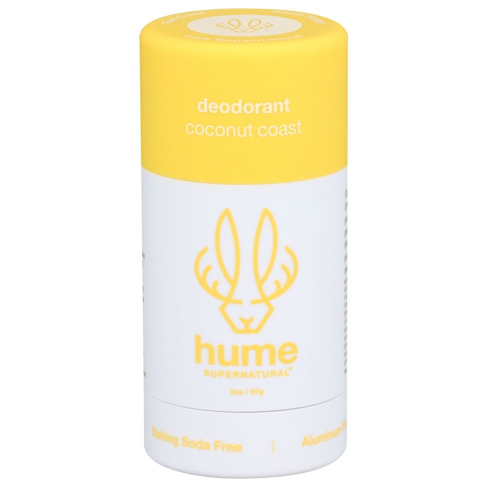 Hume Supernatural Coconut Coast Deodorant, 2 Ounce