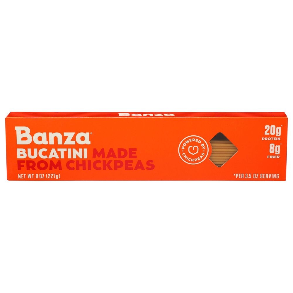 Banza Chickpea Bucatini Pasta, 8 Ounce -- 12 per case