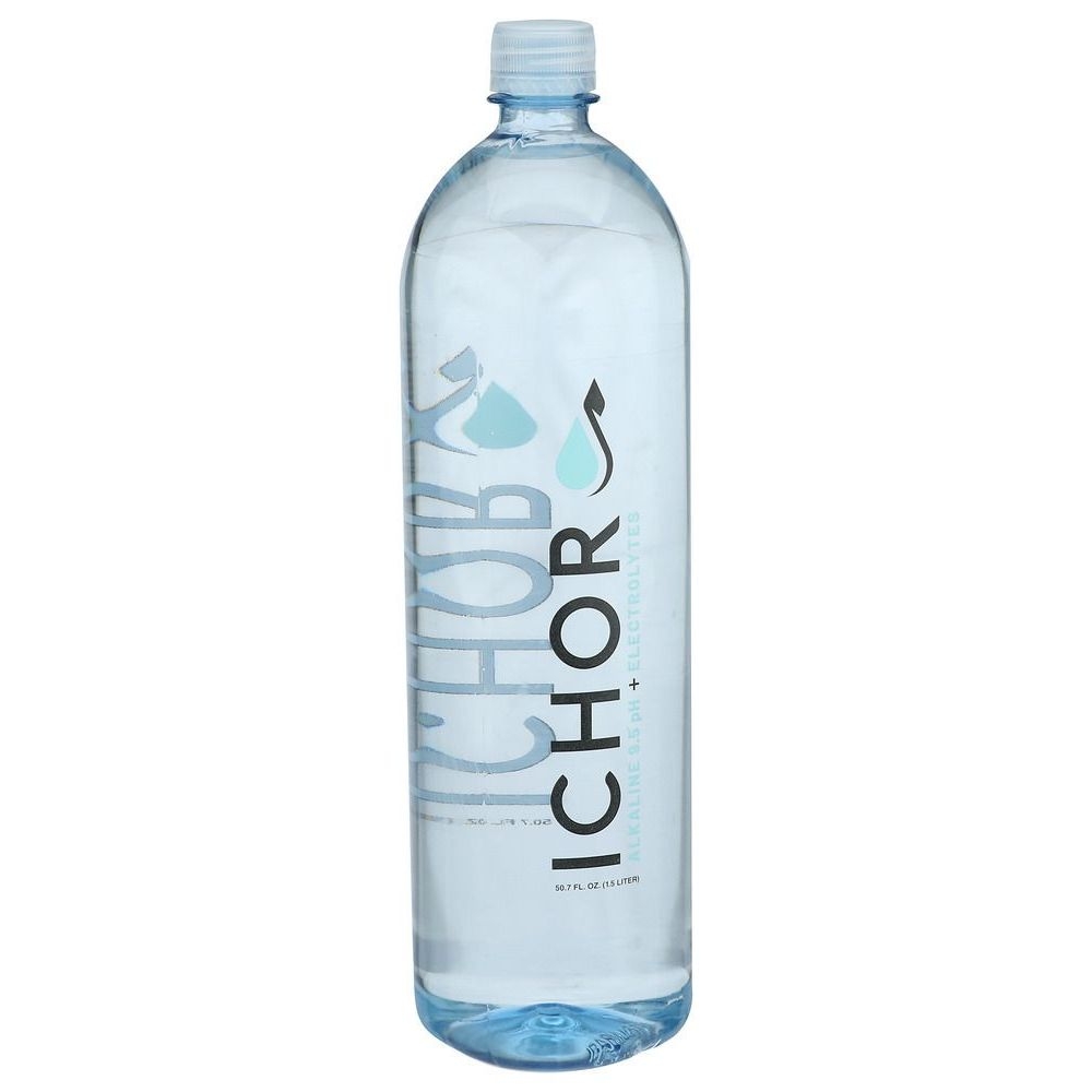 Ichor 9.5PH Alkaline Water Plus Electrolytes, 50.7 Fluid Ounce -- 6 per case