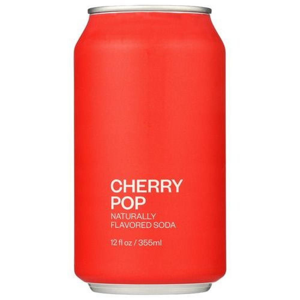 United Sodas Of America Cherry Pop Soda, 12 Fluid Ounce -- 12 per case