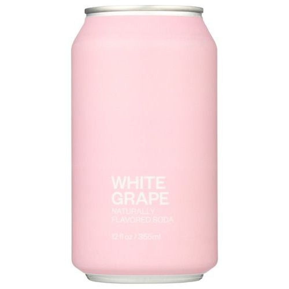 United Sodas Of America White Grape Soda, 12 Fluid Ounce -- 12 per case