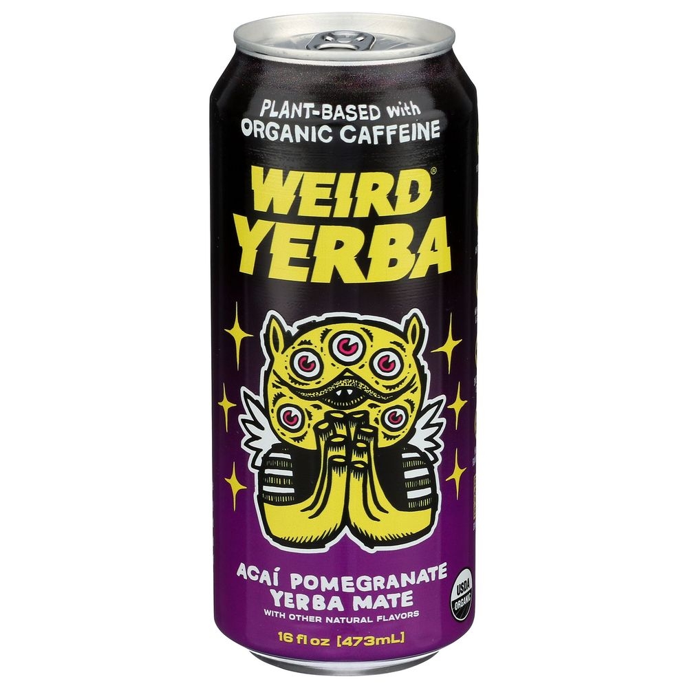 Sambazon Organic Acai Berry Plus Yerba Mate Plus Guarana Energy Superfood Juice Blend, 32 Fluid Ounce -- 6 per case.