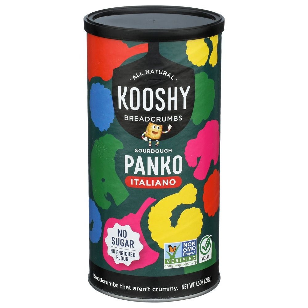 Kooshy Italiano Panko Breadcrumbs, 7.5 Ounce -- 6 per case
