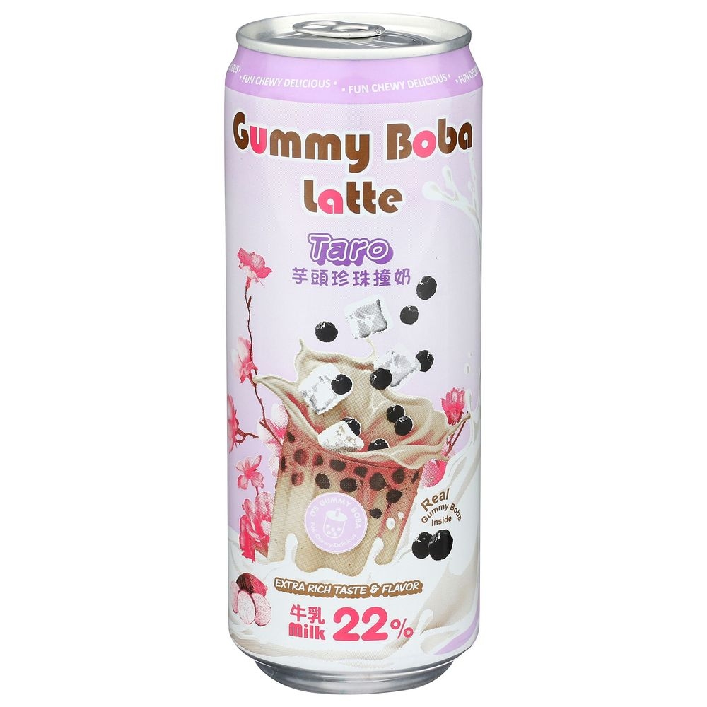 Os Taro Gummy Boba Latte, 15.9 Ounce -- 6 per case