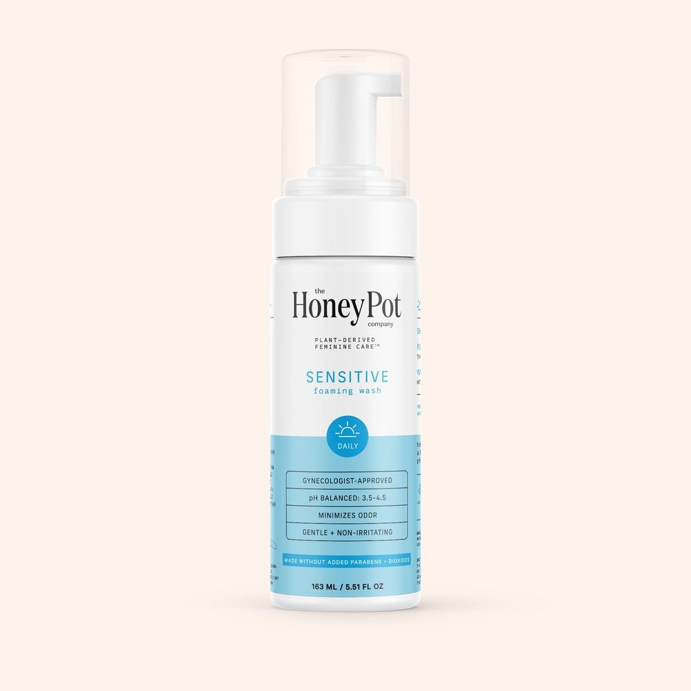 The Honey Pot Sensitive Foaming Wash, 5.51 Fluid Ounce
