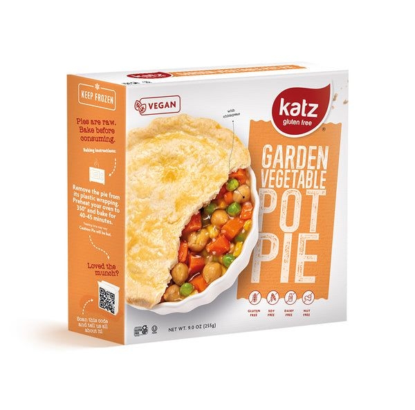 Katz Gluten Free Garden Vegetable Pot Pie, 9 Ounce -- 6 per case