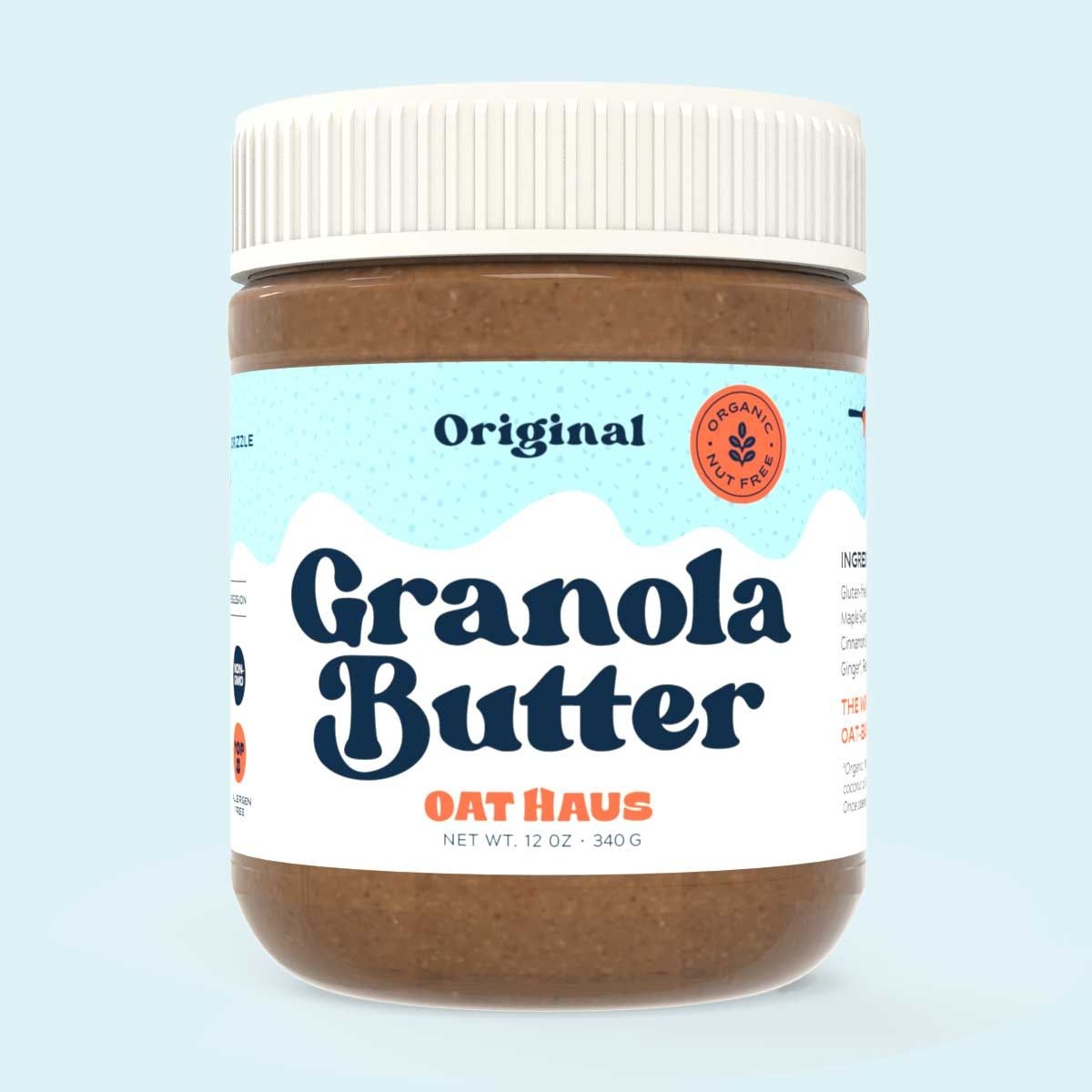 Oat Haus Original Granola Butter, 12 Ounce -- 6 per case