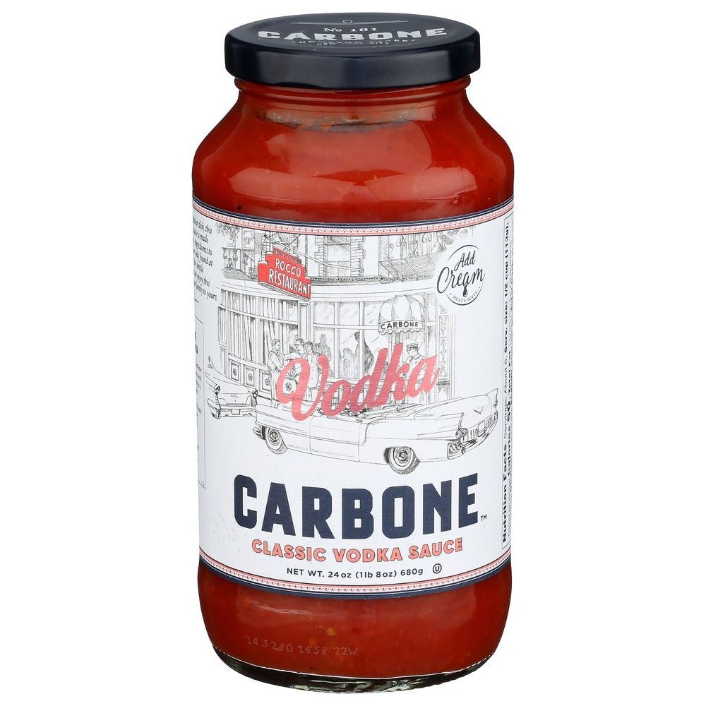 Carbone Classic Vodka Pasta Sauce, 24 Ounce -- 6 per case