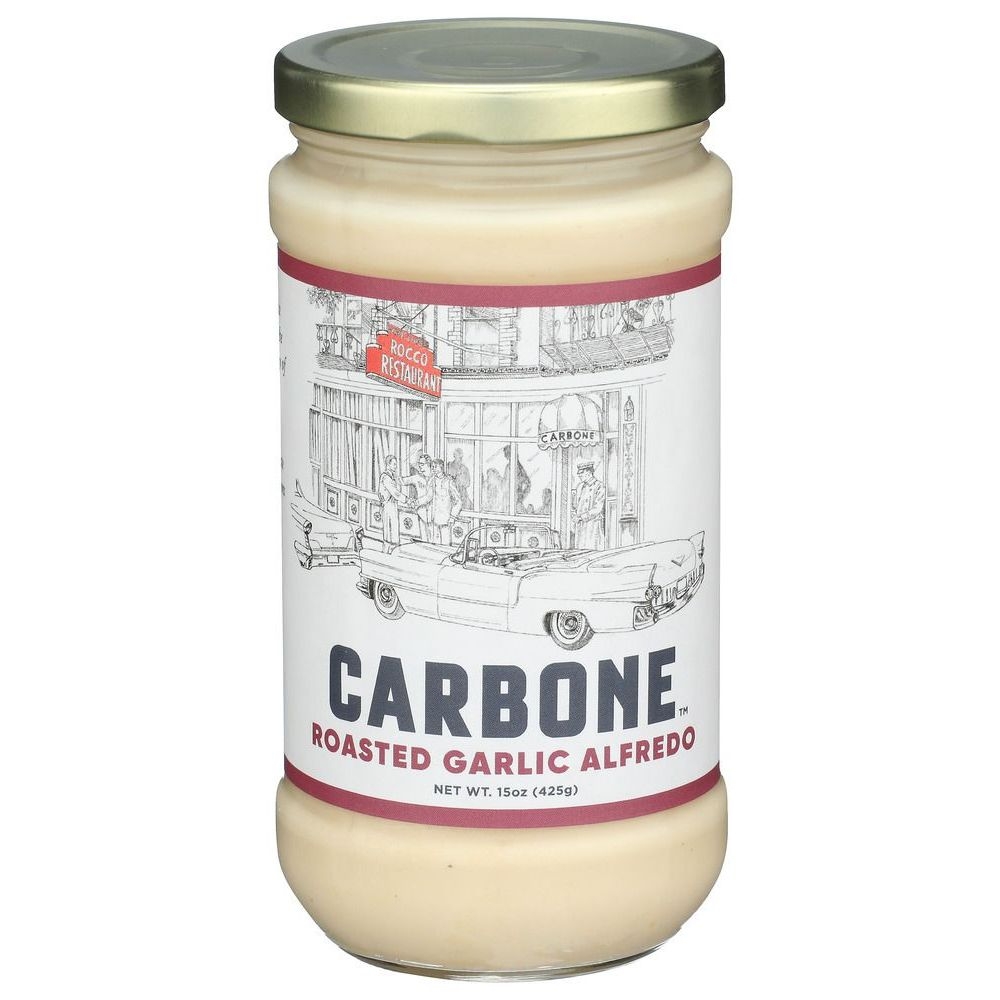 Carbone Roasted Garlic Alfredo Pasta Sauce, 15 Ounce -- 6 per case