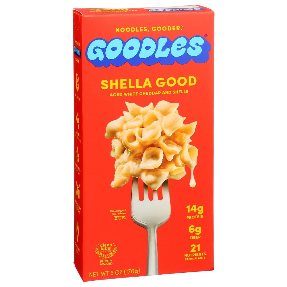 Goodles Shella Good Mac and Cheese, 6 Ounce -- 12 per case