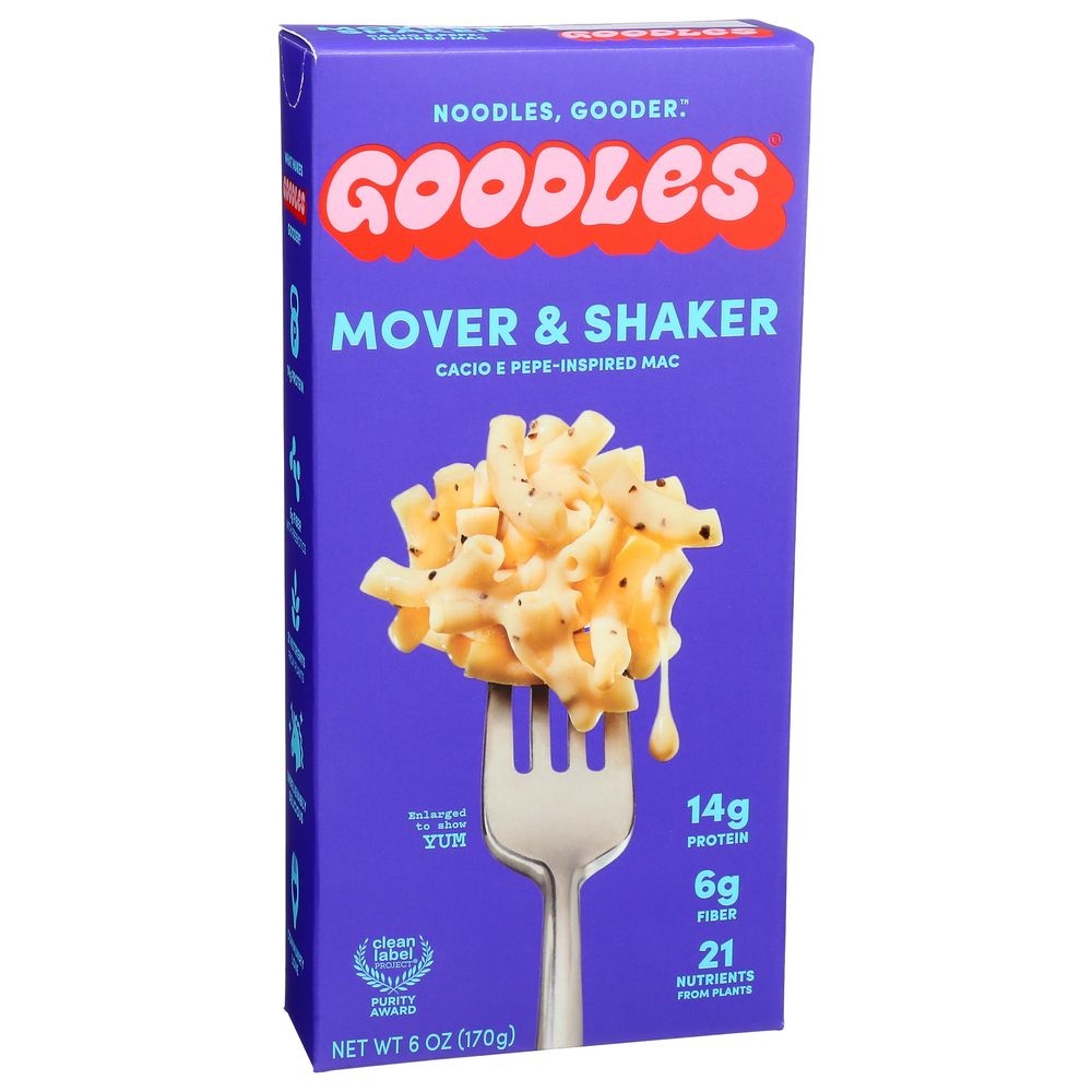 Goodles Mover and Shaker Mac and Cheese, 6 Ounce -- 12 per case