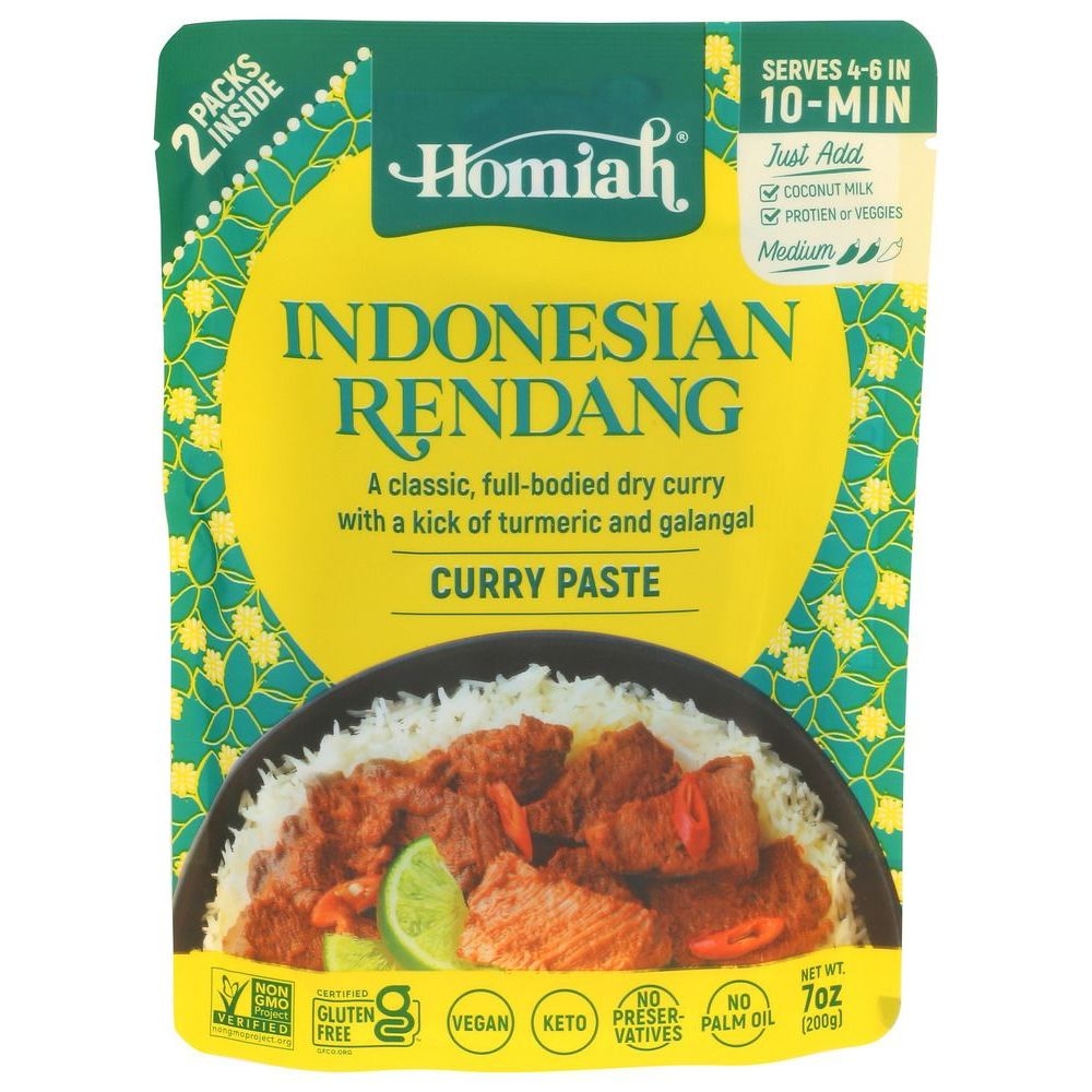 Homiah Indonesian Rendang Spice Kit, 7 Ounce -- 6 per case