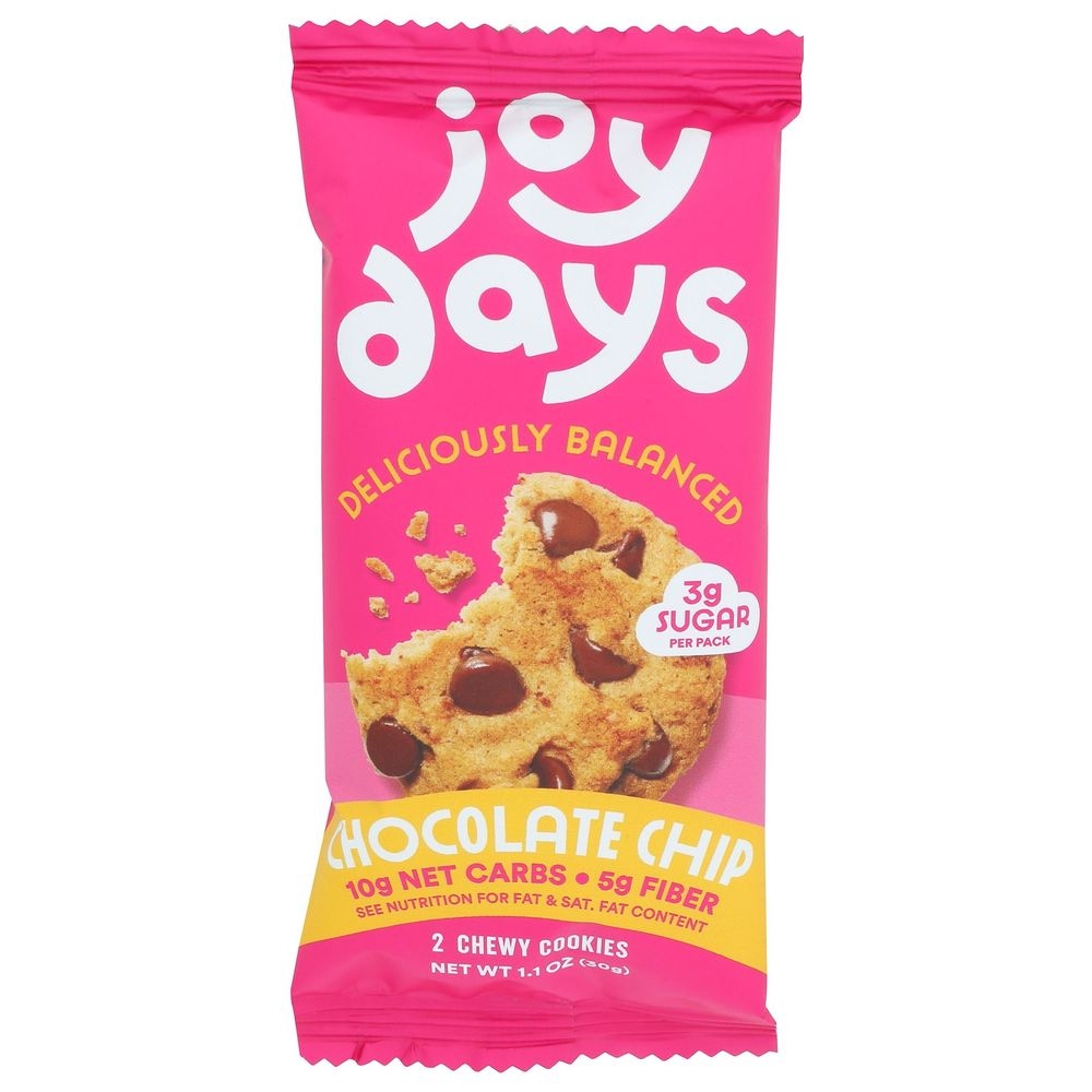 Joydays Single Serve Chocolate Chip Cookies, 30 Gram -- 12 per case