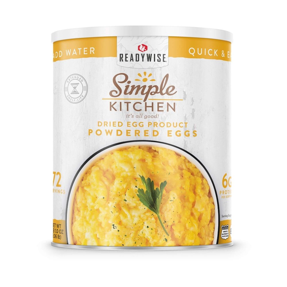 Simple Kitchen Powdered Eggs, 72 Servings -- 6 per case