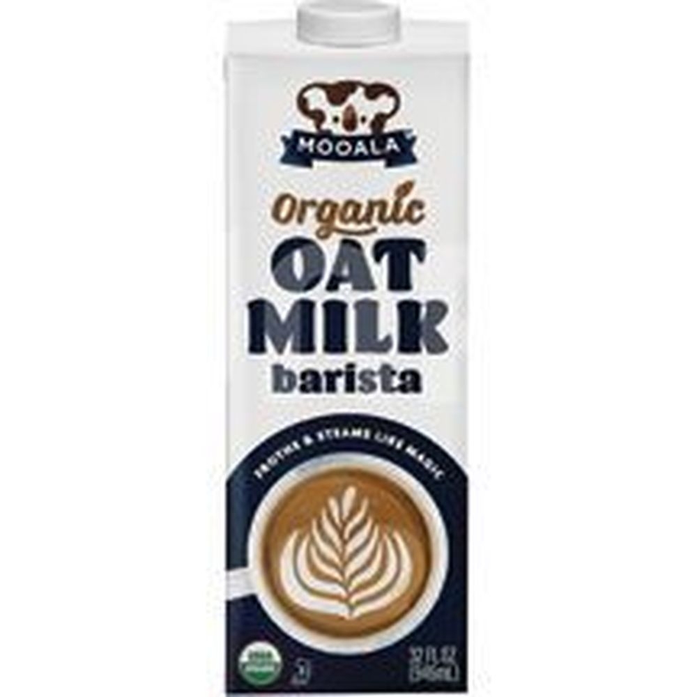 Mooala Organic Barista Oat Milk, 12 Fluid Ounce -- 6 per case.