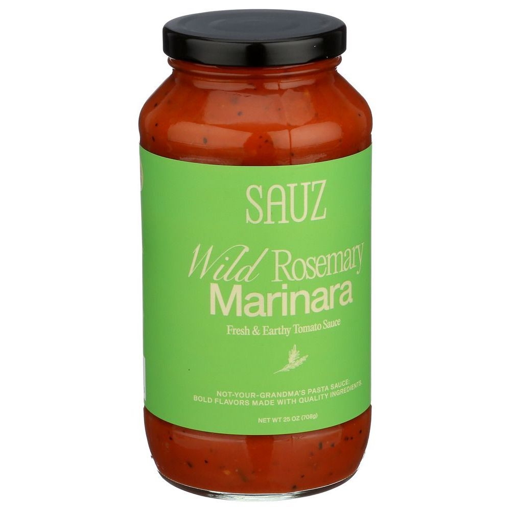 Sauz Wild Rosemary Marinara Sauce, 25 Ounce -- 6 per case