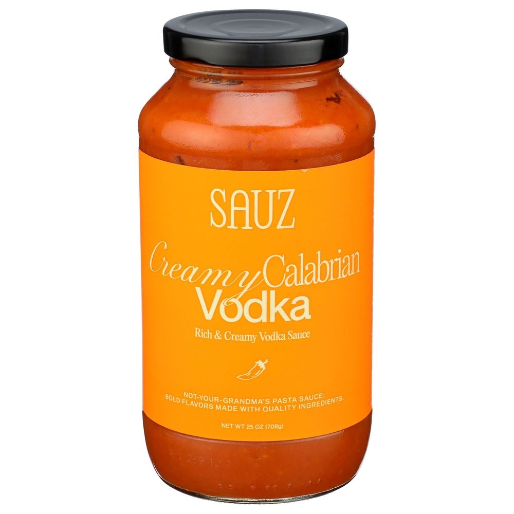 Sauz Creamy Calabrian Vodka Sauce, 25 Ounce -- 6 per case