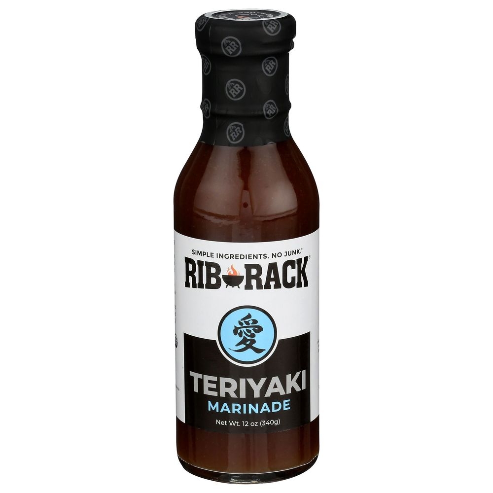 Rib Rack Teriyaki Marinade, 12 Ounce -- 6 per case