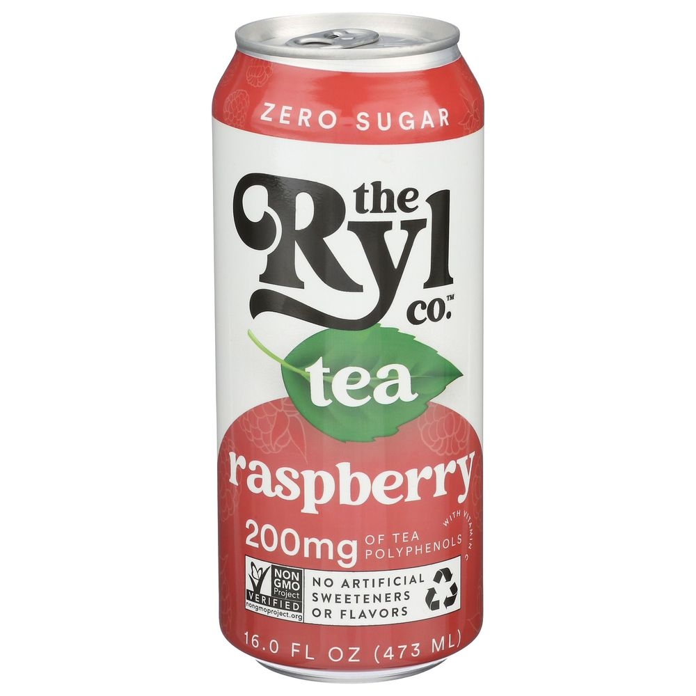 The Ryl Raspberry Ready to Drink Black Tea, 16 Fluid Ounce -- 12 per case