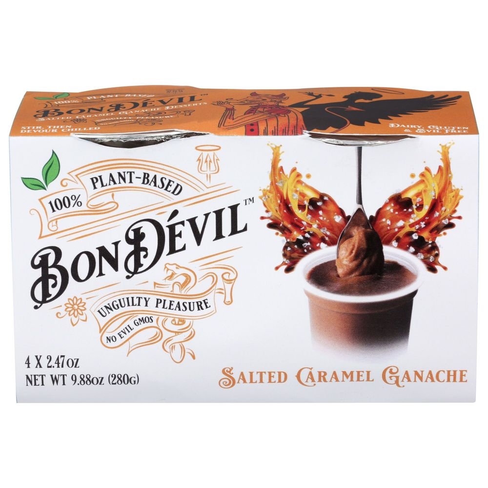 Bon Devil Salted Caramel Ganaches, 9.88 Ounce -- 6 per case