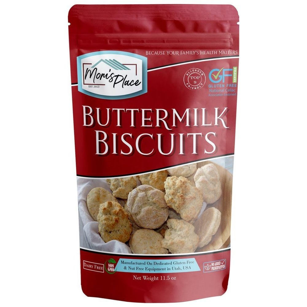 Moms Place Gluten-Free Buttermilk Biscuit Mix, 11.5 Ounce -- 6 per case