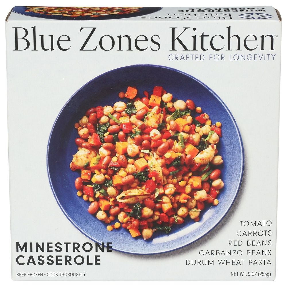 Blue Zones Kitchen Minestrone Casserole, 9 Ounce -- 6 per case