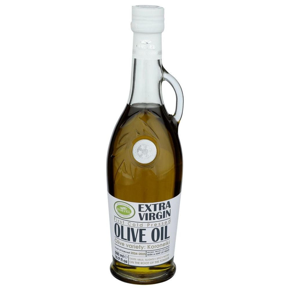 Korvel Greek Premium Extra Virgin Olive Oil, 16.9 Fluid Ounce -- 6 per case