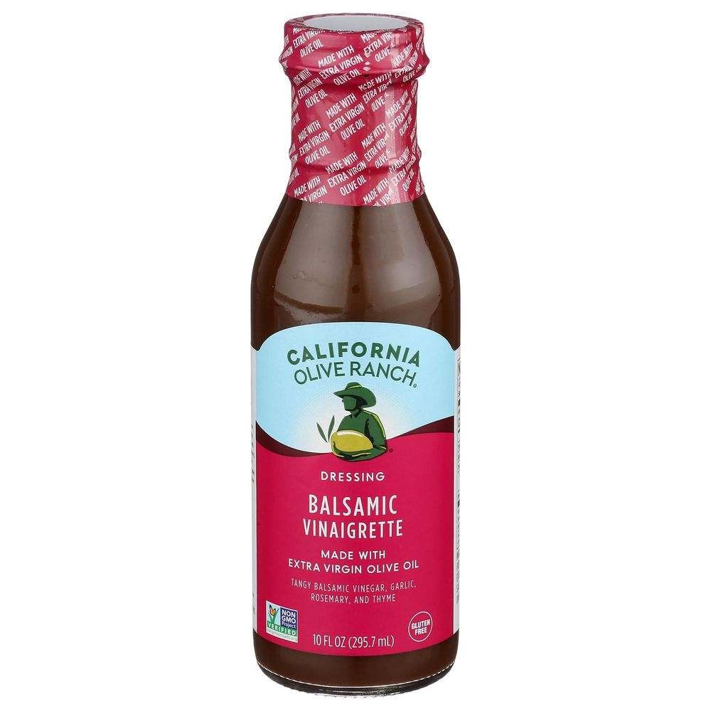 California Olive Ranch Balsamic Vinaigrette Dressing, 10 Fluid Ounce -- 6 per case