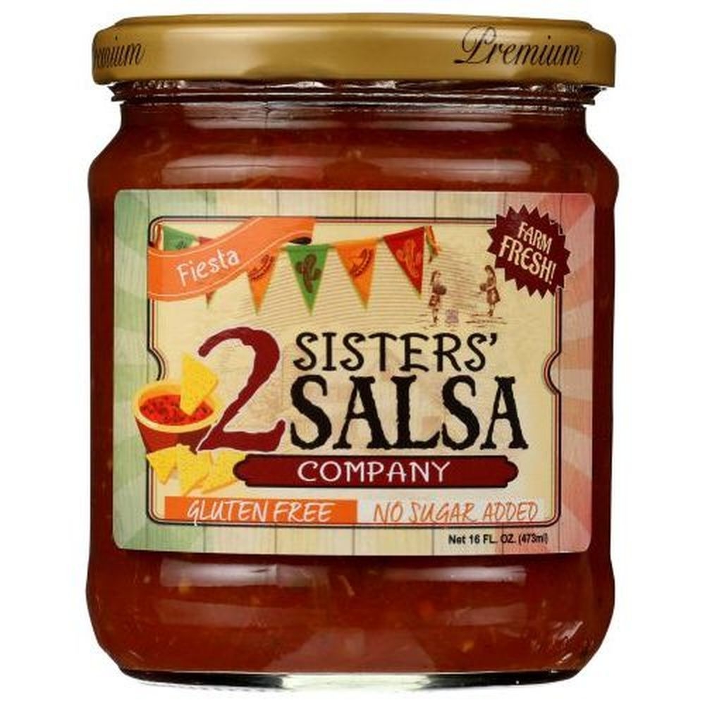 2 Sisters Fiesta Salsa, 16 Fluid Ounce -- 6 per case