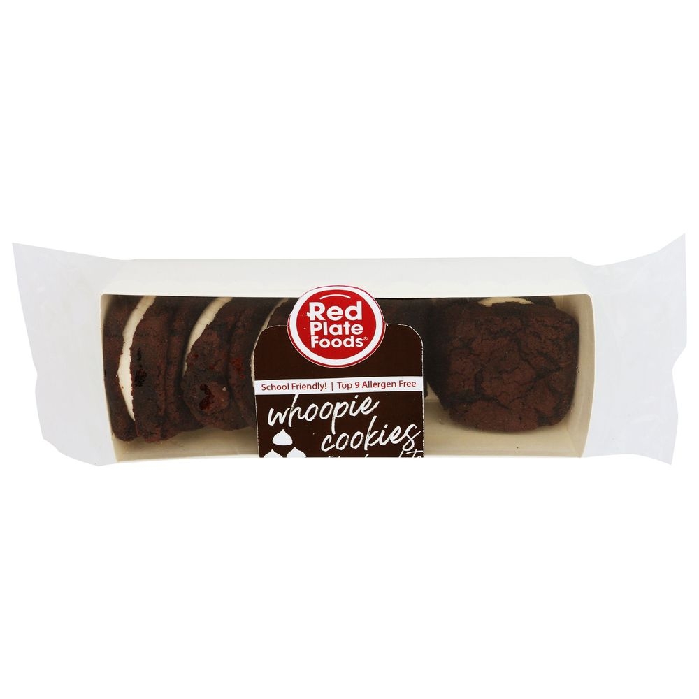 Red Plate Foods Double Chocolate Whoopie Cookie, 8.5 Ounce -- 6 per case