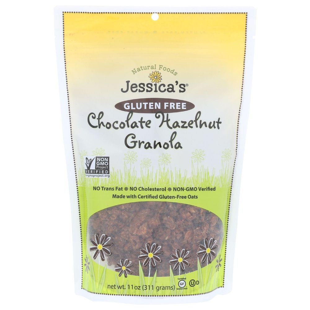 Jessicas Gluten Free Chocolate Hazelnut Granola, 11 Ounce -- 12 per case