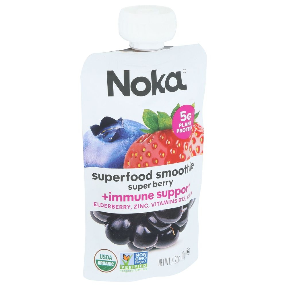 Noka Super Berry Smoothie, 4.22 Ounce -- 6 per case
