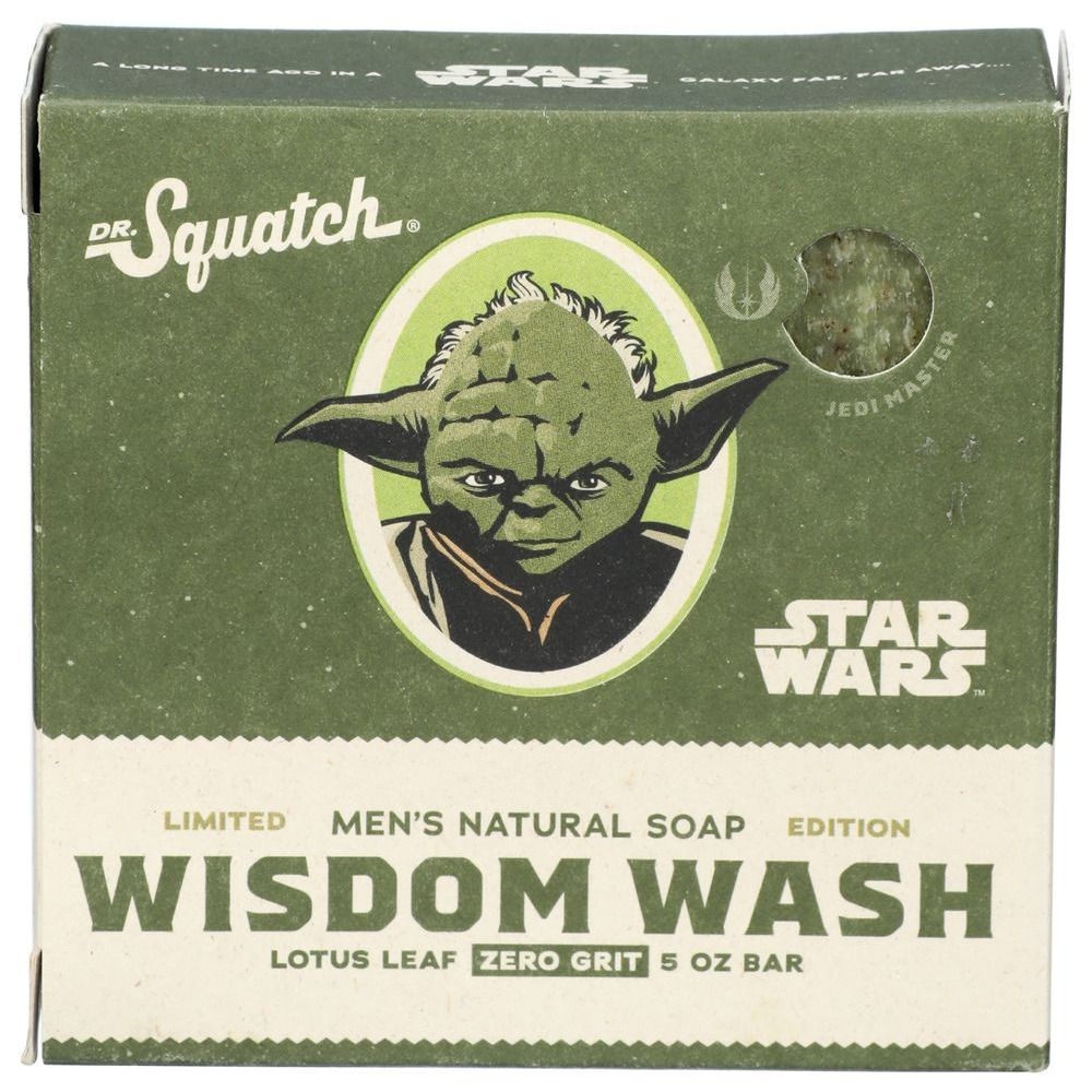 Dr Squatch Wisdom Wash Mens Bar Soap, 5 Ounce