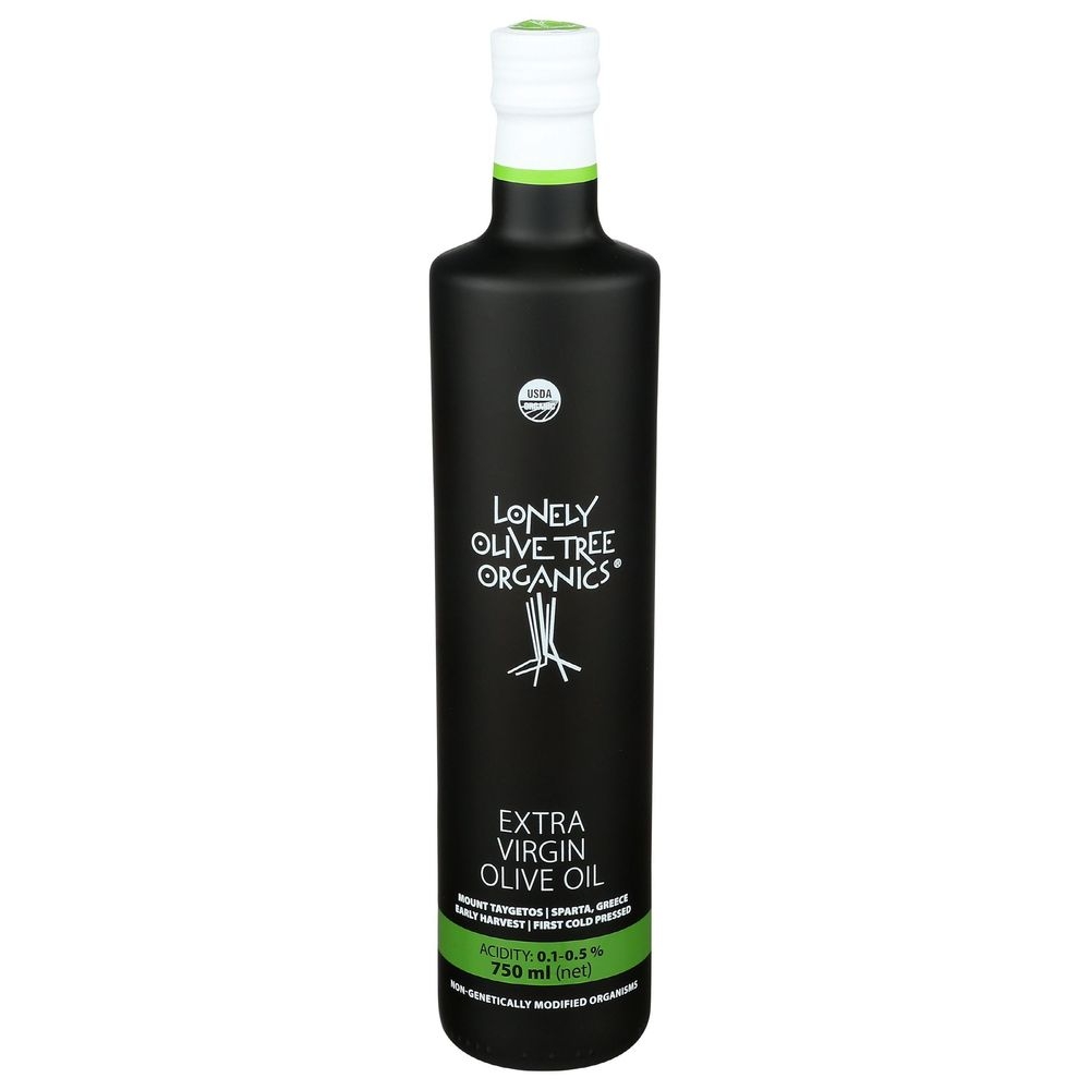 The Lonely Olive Tree Organic Extra Virgin Olive Oil, 750 Milliliter -- 6 per case