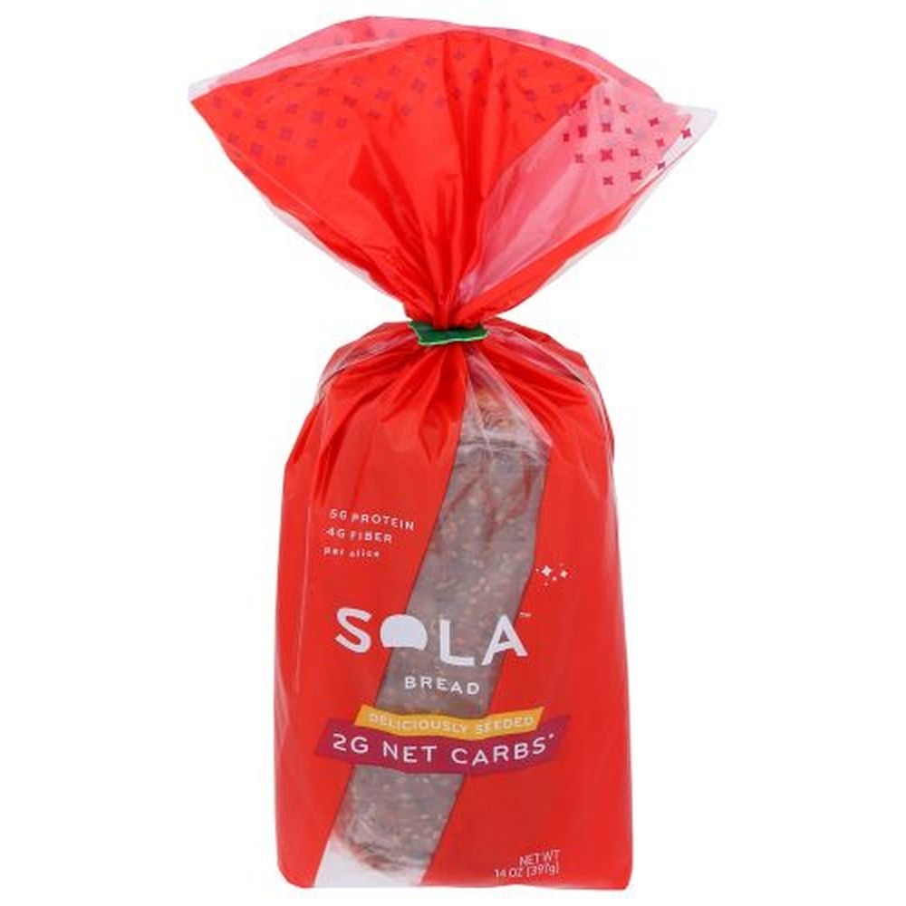 Solo Deliciously Seeded Bread, 14 Ounce -- 6 per case