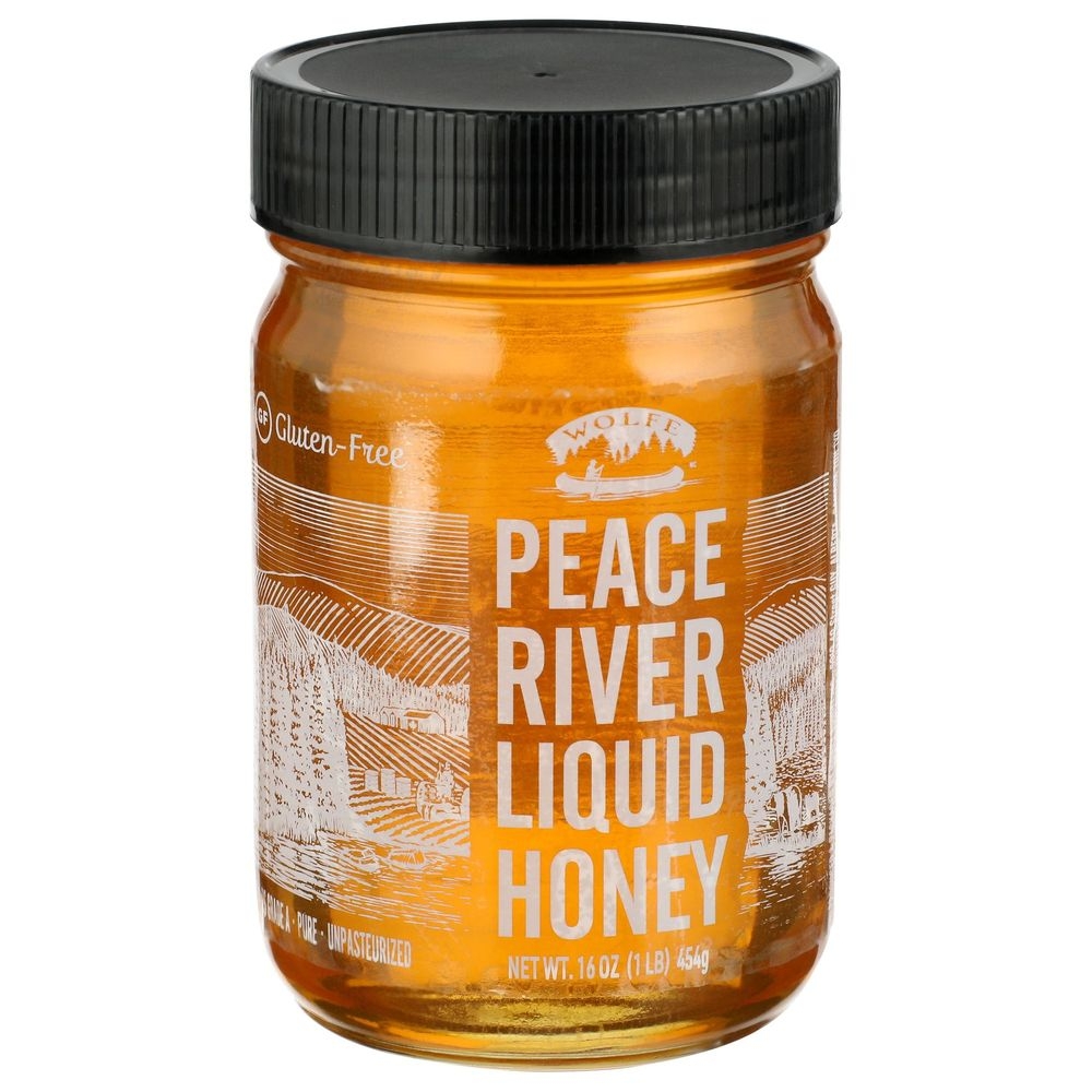 Peace River Honey Liquid Honey, 16 Ounce -- 6 per case