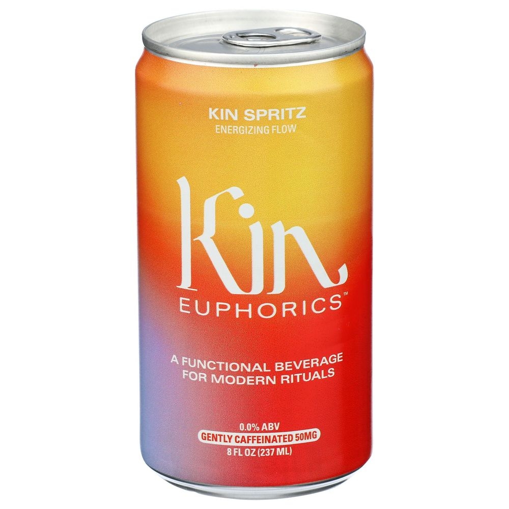 Kin Euphorics Kin Spritz Non Alcoholic Beverage, 8 Fluid Ounce -- 24 per case