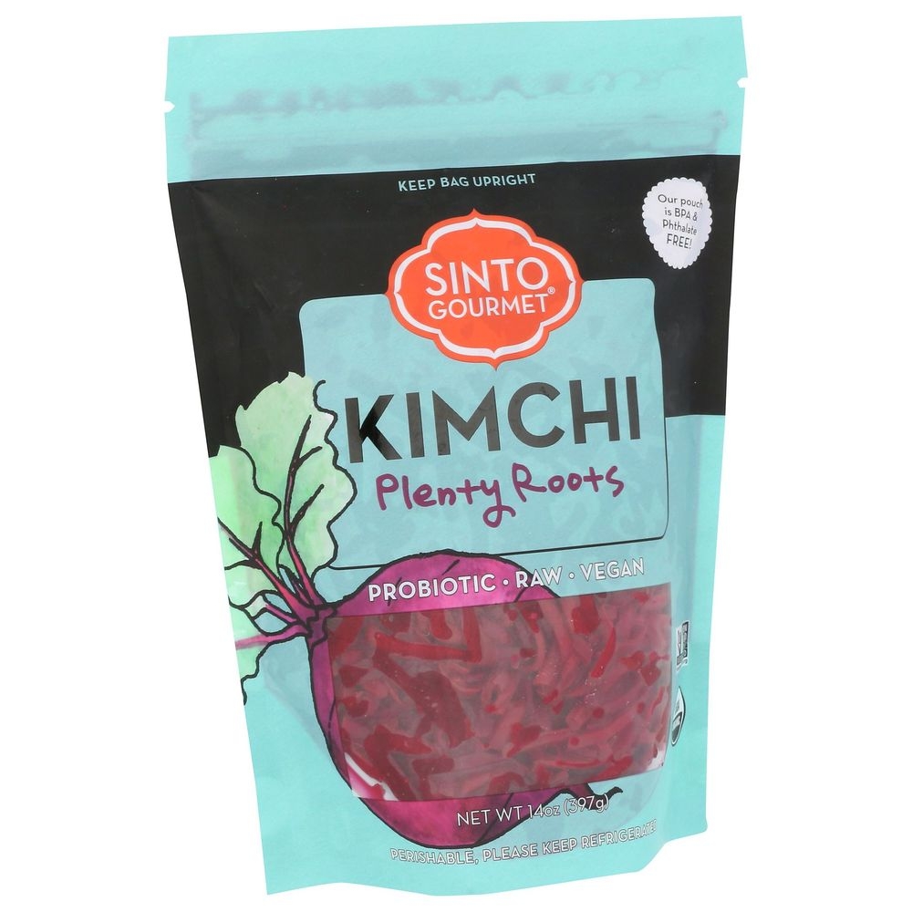 Sinto Gourmet Plenty Roots Kimchi, 14 Ounce -- 6 per case