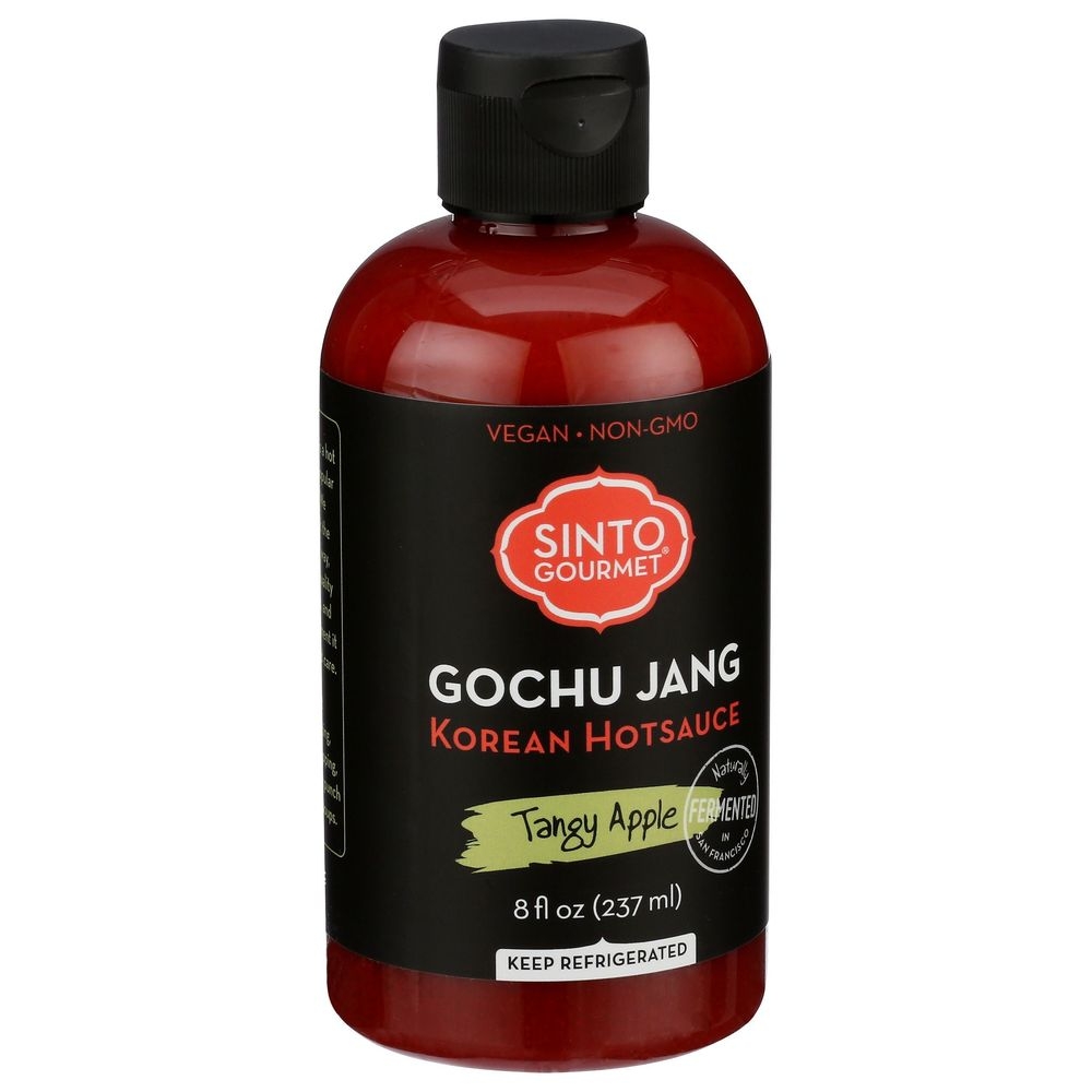 Sinto Gourmet Tangy Apple Korean Hot Sauce, 8 Fluid Ounce -- 6 per case