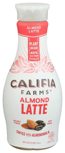Califia Farms Almond Latte Coffee with Almond Milk, 48 Fluid Ounce -- 6 per case