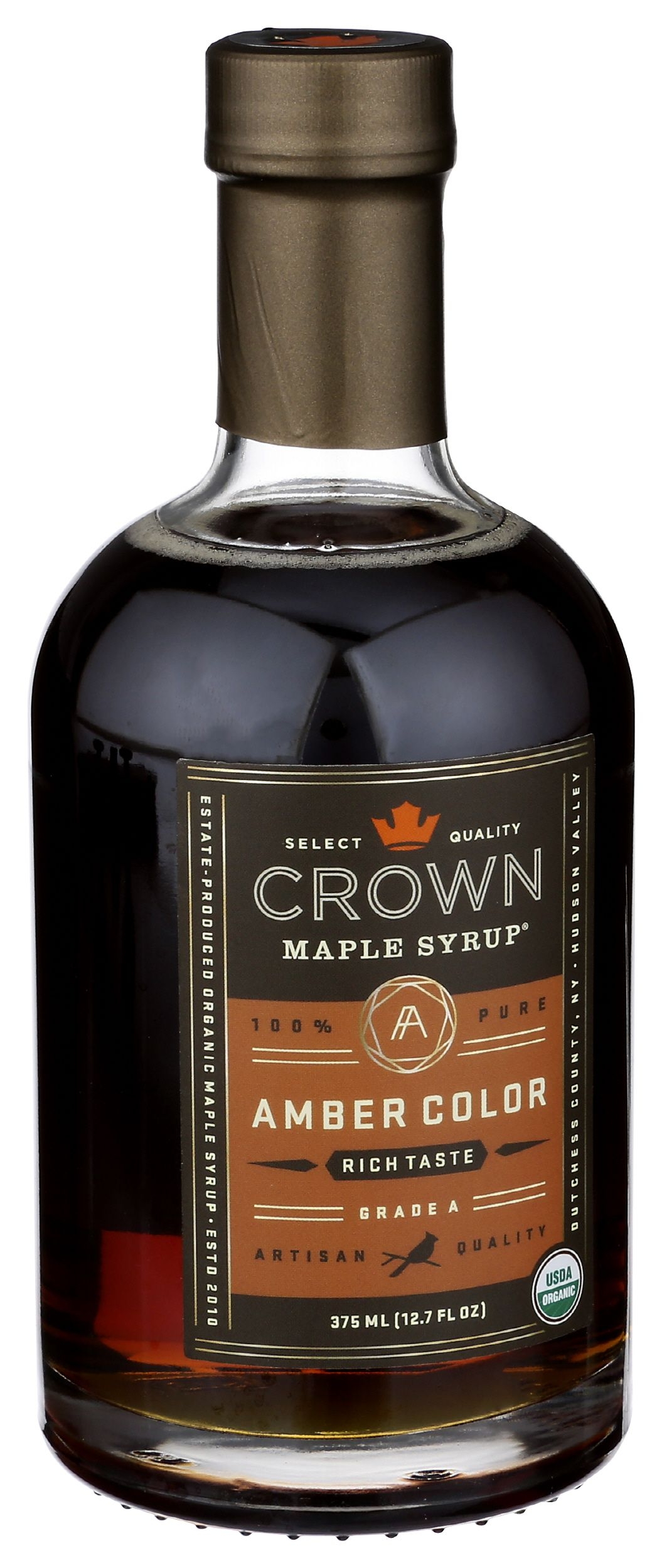 Crown Maple Amber Color Rich Taste Maple Syrup, 12.7 Fluid Ounce -- 6 per case