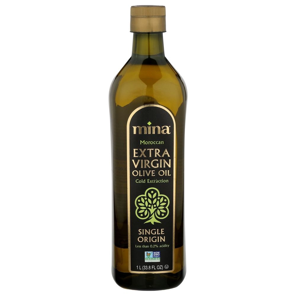 Mina Single Origin Moroccan Extra Virgin Olive Oil, 33.8 Fluid Ounce -- 6 per case