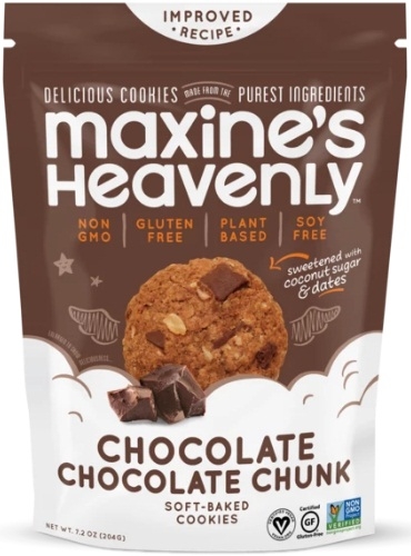 Maxine's Heavenly Chocolate Chocolate Chunk Cookie, 7.2 Ounce -- 8 per case