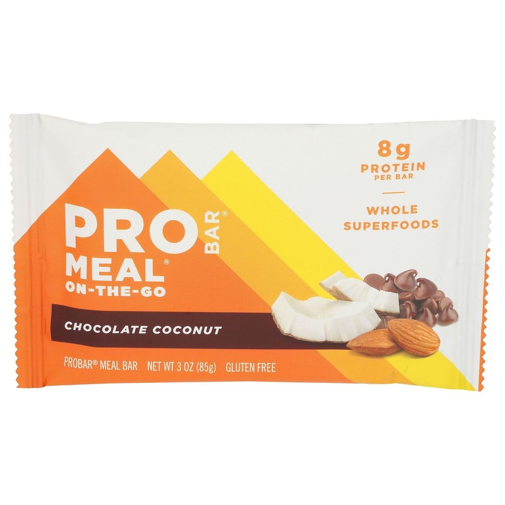 Probar Chocolate Coconut Meal Bar, 3 Ounce -- 12 per case